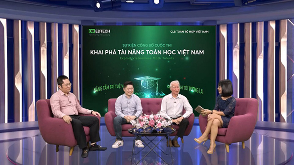 Thi trực tuyến ‘Khai phá tài năng toán học Việt Nam’