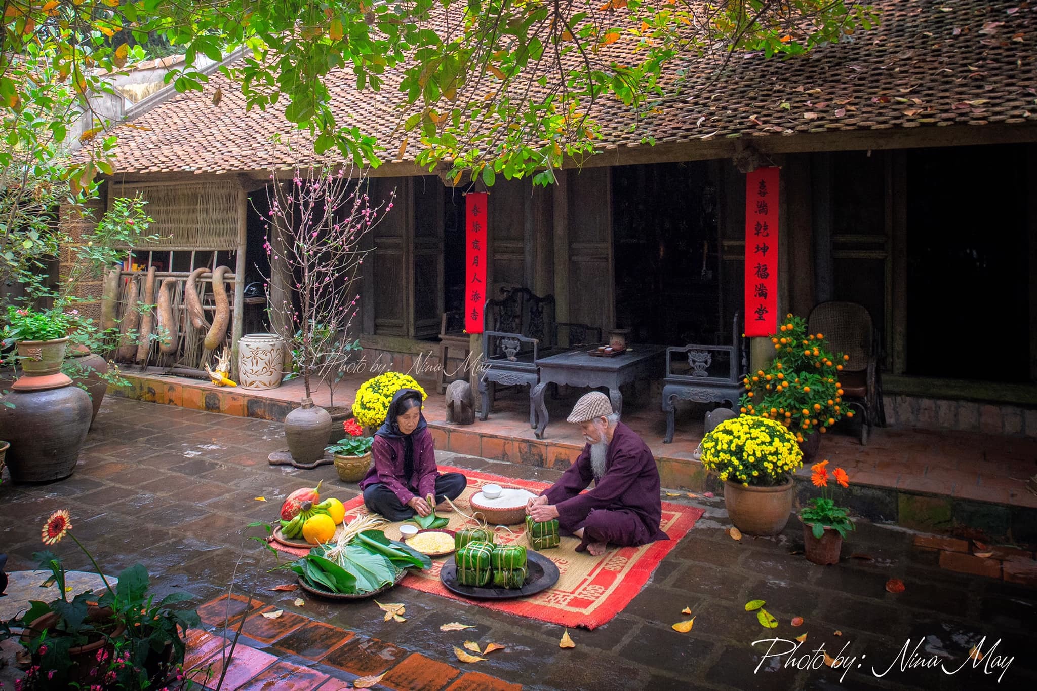Về làng cổ Đường Lâm, ngắm cảnh yên bình khiến lòng người xao xuyến