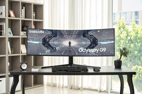 Ấn tượng với loạt màn hình gaming cao cấp của Samsung