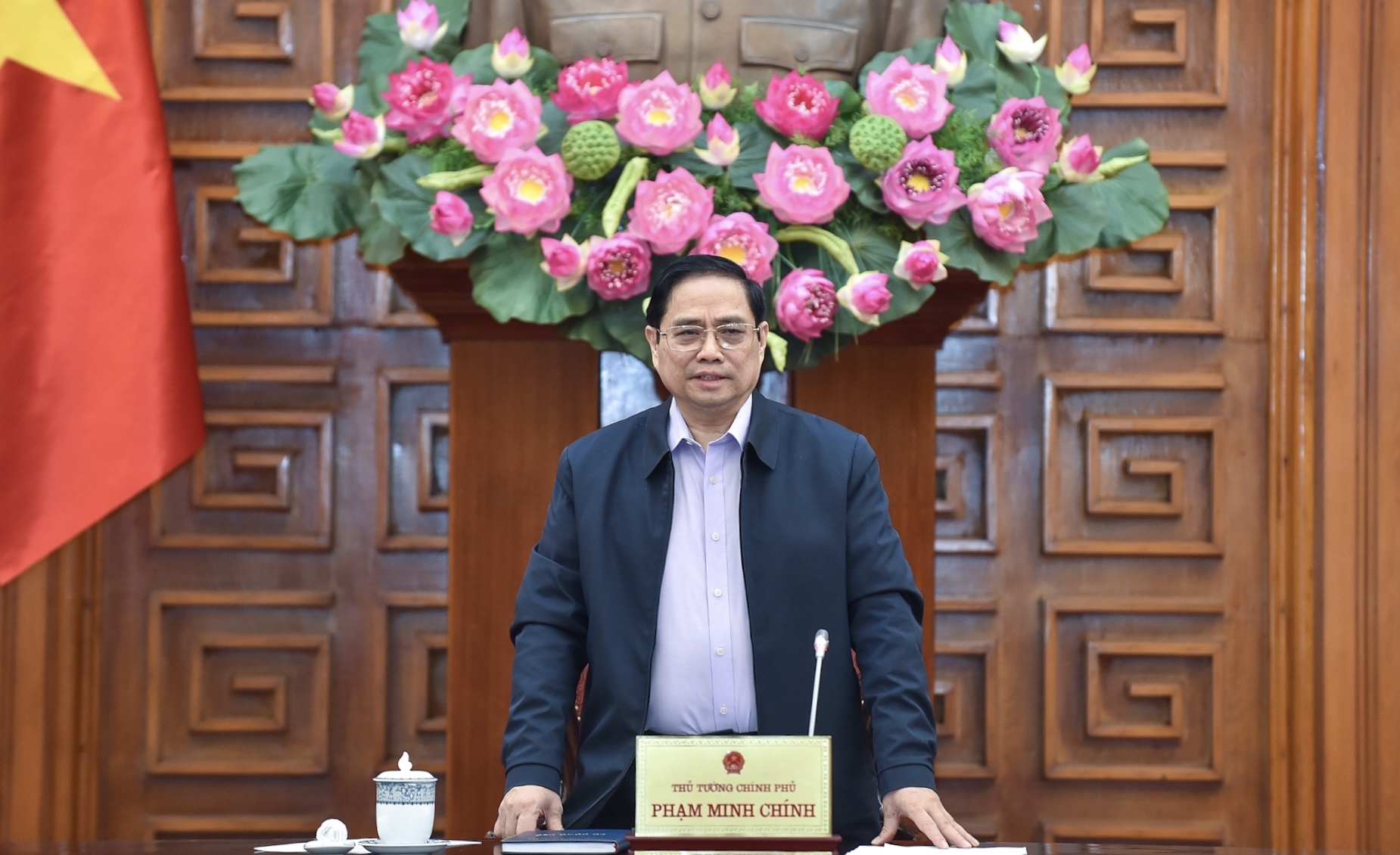 Thủ tướng Phạm Minh Chính làm việc với Đại học Quốc gia Hà Nội