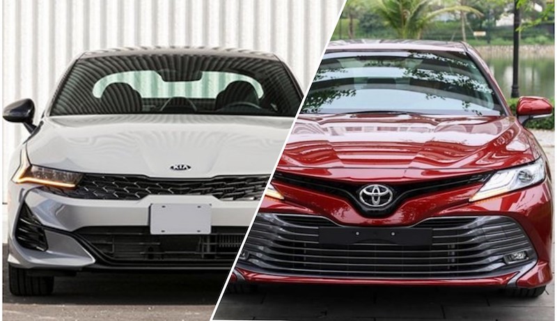 Sedan hơn 1 tỷ đồng, chọn Kia K5 hay Toyota Camry?