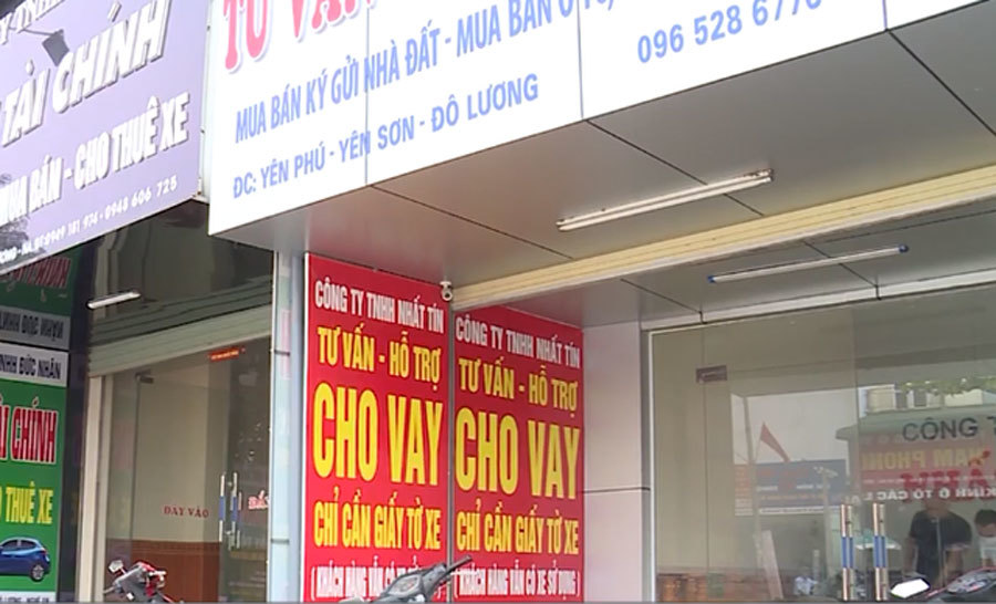 Tín dụng đen lãi suất hơn 360%/năm: Buộc người vay sai hẹn hợp đồng, phải chịu nộp phạt