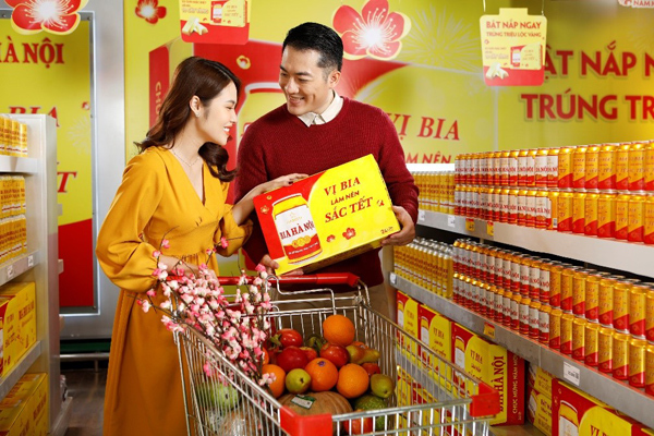 Bia Hà Nội dành 23 tỷ đồng tri ân khách hàng dịp Tết 2022