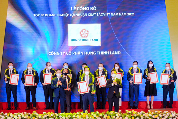 Hưng Thịnh Land vào Top 50 Doanh nghiệp lợi nhuận xuất sắc Việt Nam