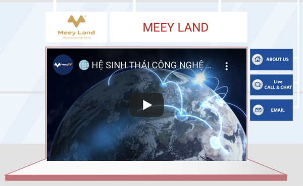 Meey Land trình diễn giải pháp chuyển đổi số tại Vietnam DX Summit 2021