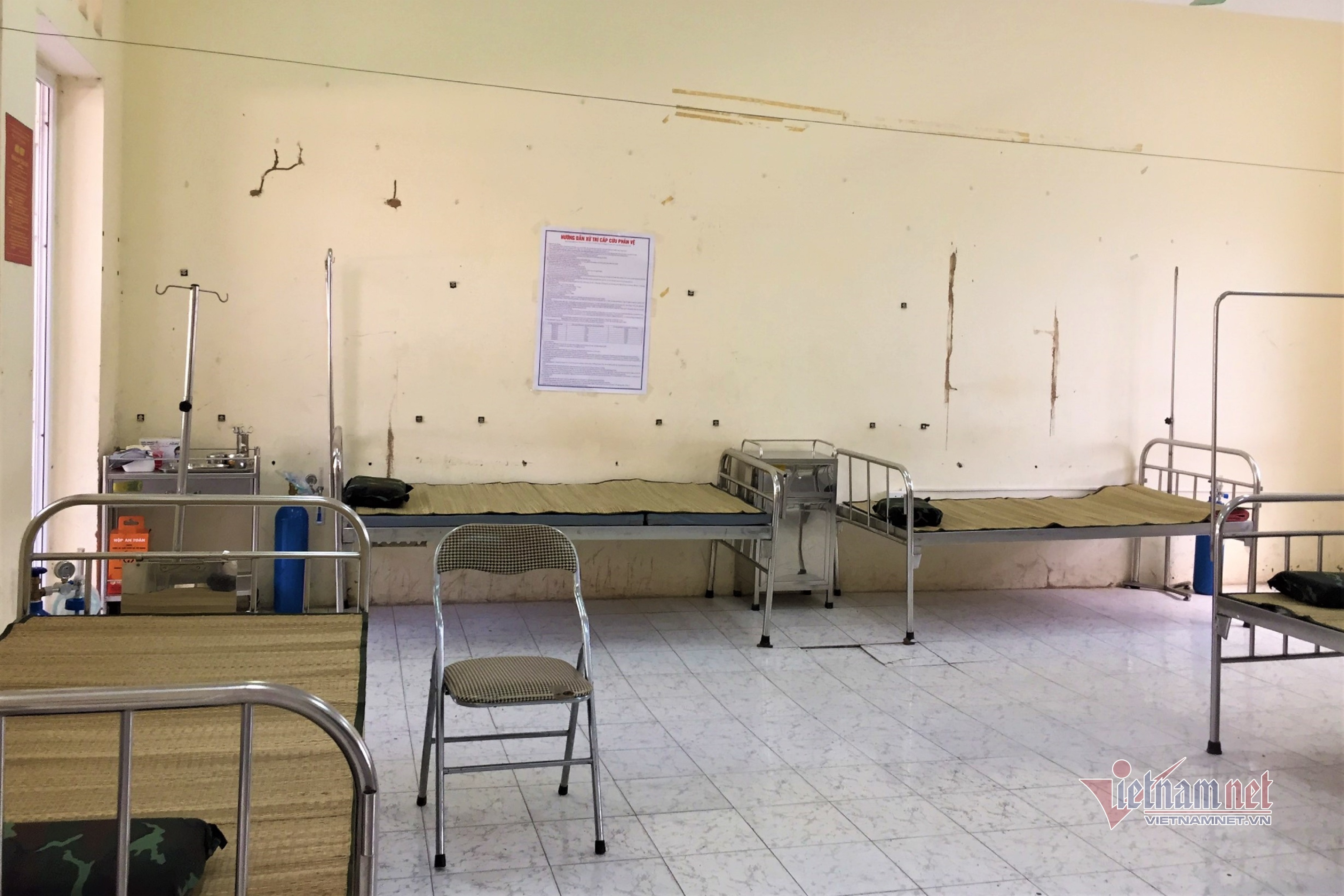 Bên trong trạm y tế lưu động điều trị F0 thể nhẹ ở Hà Nội