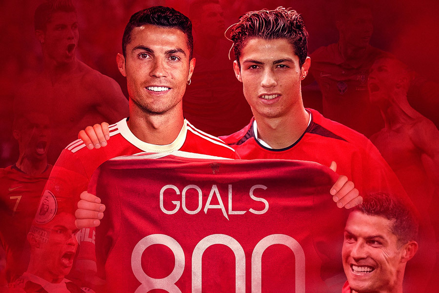 Ronaldo bùng nổ ở Old Trafford: 800 bàn và thông điệp cho Rangnick