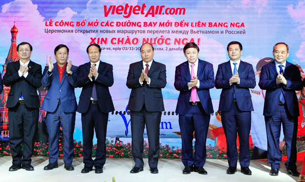 Vietjet công bố các đường bay thẳng đến Nga vào giữa năm 2022