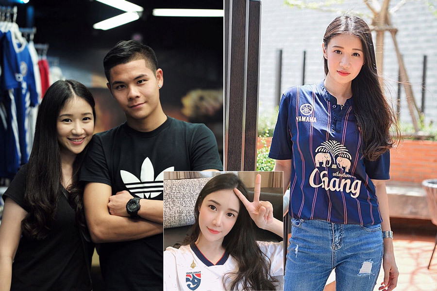 Sao Thái Lan được bạn gái tiếp lửa đá AFF Cup