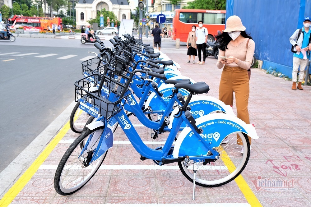 Sài Gòn háo hức xe đạp công cộng, đừng để mấy hôm rồi bỏ xó