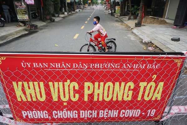 F0 tăng cao, chợ đóng cửa, hơn 200 điểm phong tỏa cứng ở Đà Nẵng