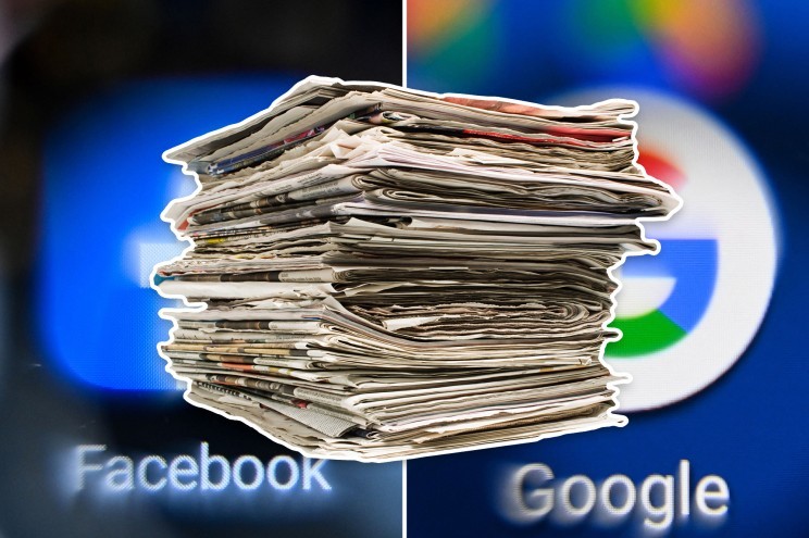 Hơn 200 tờ báo Mỹ kiện Facebook và Google