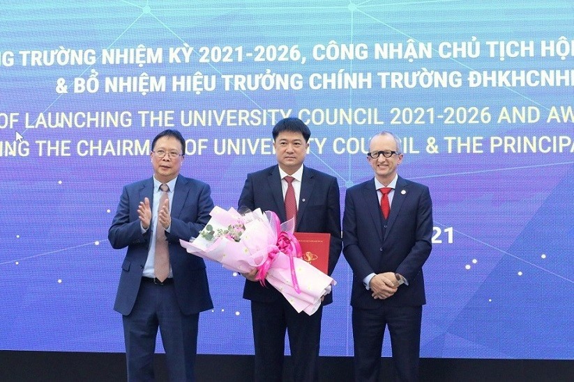 Trường ĐH Khoa học và Công nghệ Hà Nội có 2 lãnh đạo mới