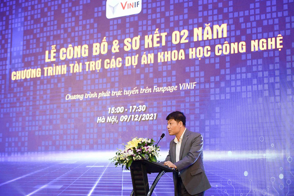 Vingroup dành 92 tỷ đồng tài trợ các dự án khoa học - công nghệ