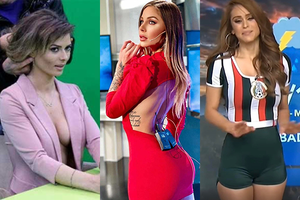 Loạt MC gây sốc với mốt không nội y trên truyền hình