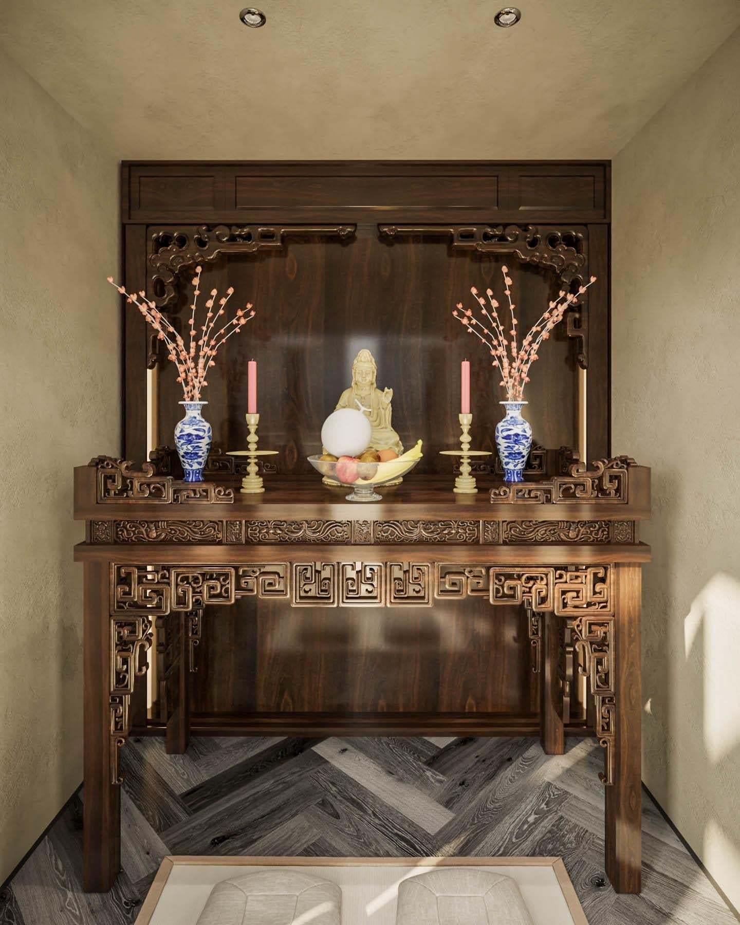Chọn vị trí đặt bàn thờ mang tài lộc vào nhà – Chuyên đồ đồng thờ cúng giá  rẻ