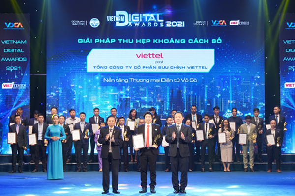 Viettel thắng lớn tại Vietnam Digital Awards 2021