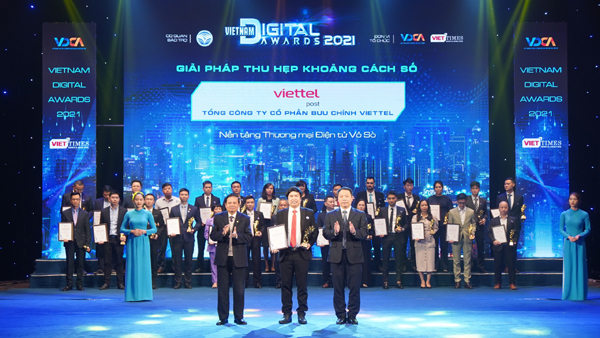 Viettel thắng lớn tại Vietnam Digital Awards 2021