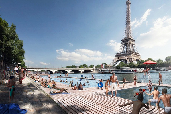 Paris 'thẳng tay' chi 26 nghìn tỷ để người dân bơi lội giữa sông Seine