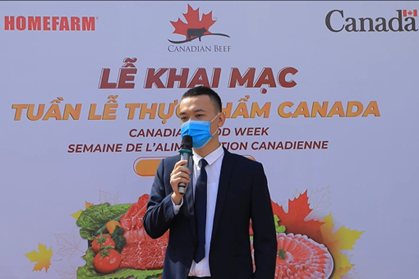 ‘Tuần lễ thực phẩm Canada’ tại chuỗi cửa hàng Homefarm