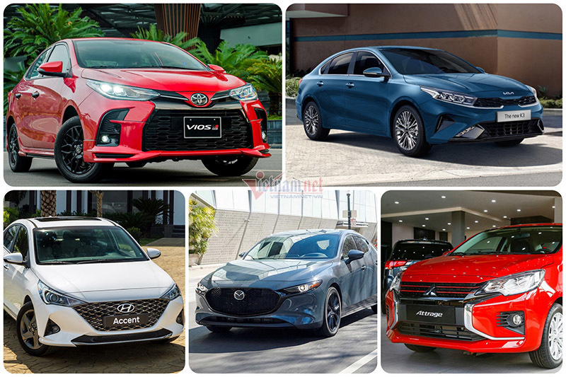 Toyota Vios lấy lại vị thế, Hyundai Accent và Honda City tụt sâu