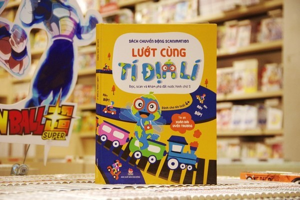 Giải B Sách Quốc gia: Sách chuyển động giúp độc giả nhí khám phá đất nước