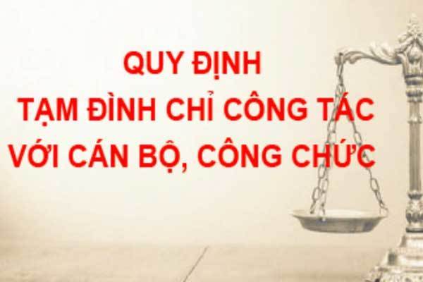 Tạm đình chỉ công tác Viện trưởng VKSND thị xã Trảng Bàng