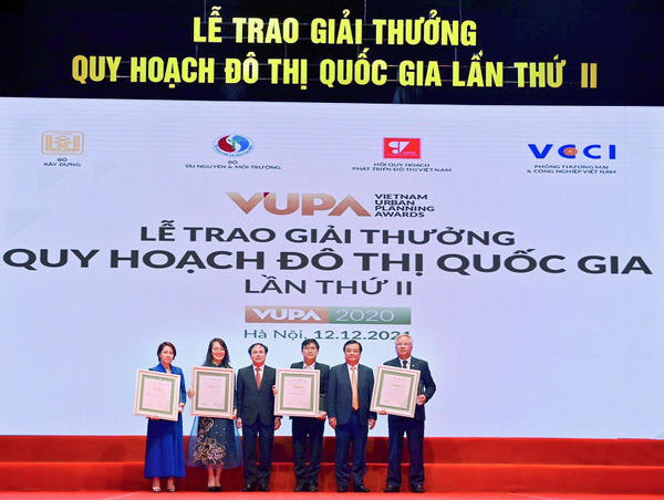 Vingroup được vinh danh 5 giải thưởng quy hoạch đô thị quốc gia VUPA