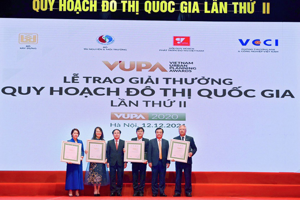 Vingroup được vinh danh 5 giải thưởng quy hoạch đô thị quốc gia VUPA