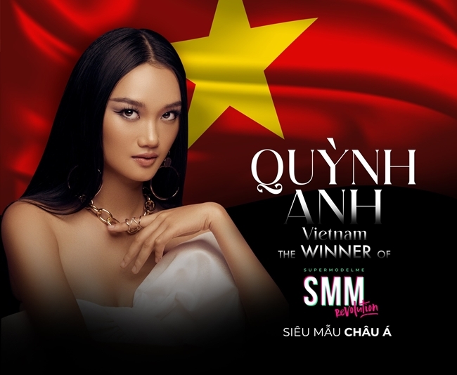 Quỳnh Anh chiến thắng cuộc thi siêu mẫu châu Á