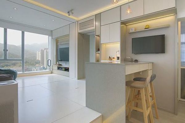 Căn hộ siêu nhỏ gói trọn công nghệ hiện đại và yếu tố phong thủy