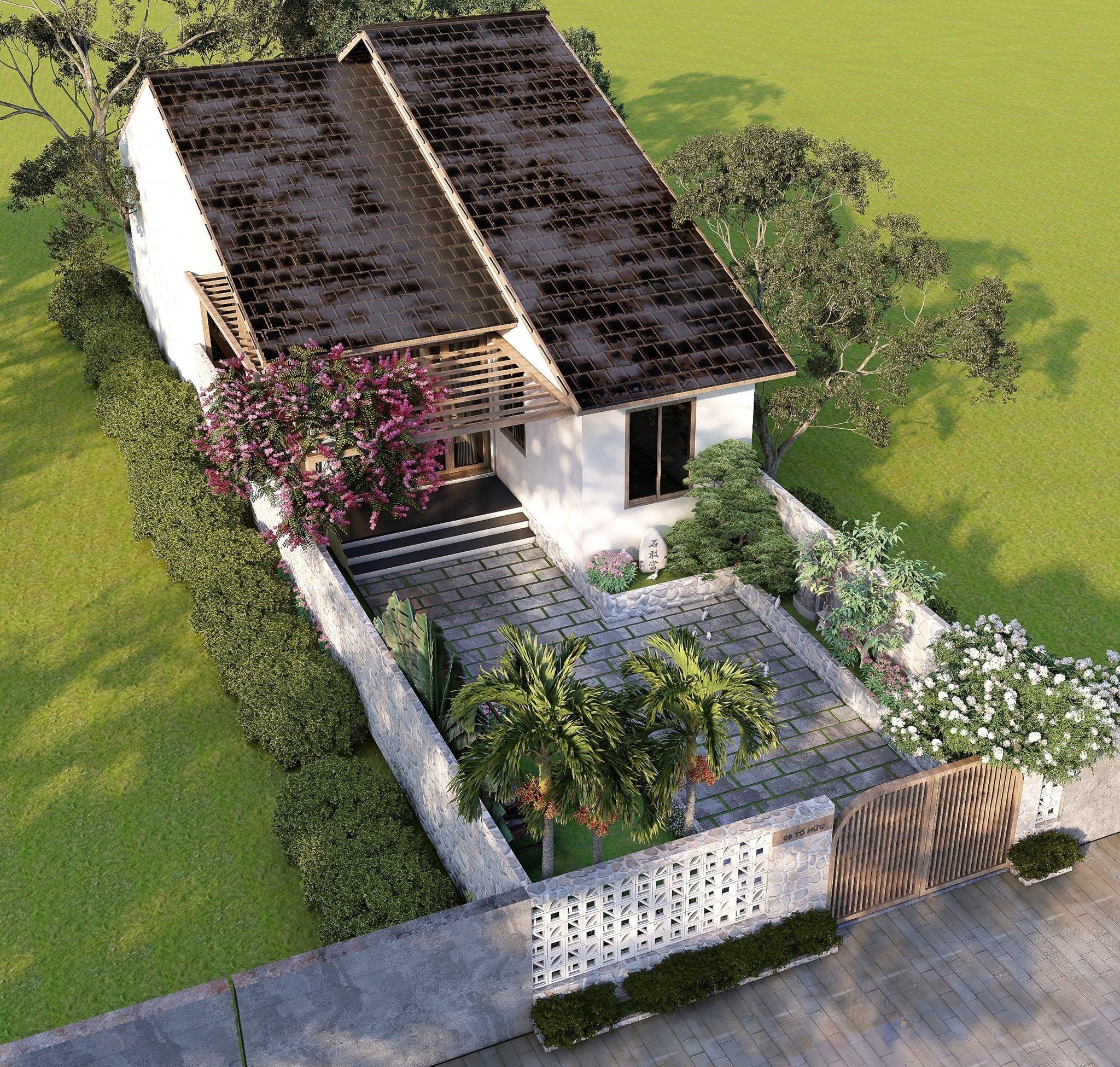 Nhà mái Thái cấp 4 đẹp như mơ được ưa chuộng ở nông thôn