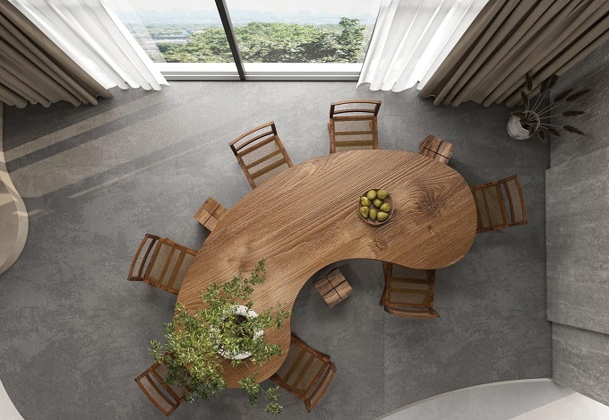 Penthouse phủ màu xi-măng, tinh tế và chất lừ của chàng trai yêu bếp núc