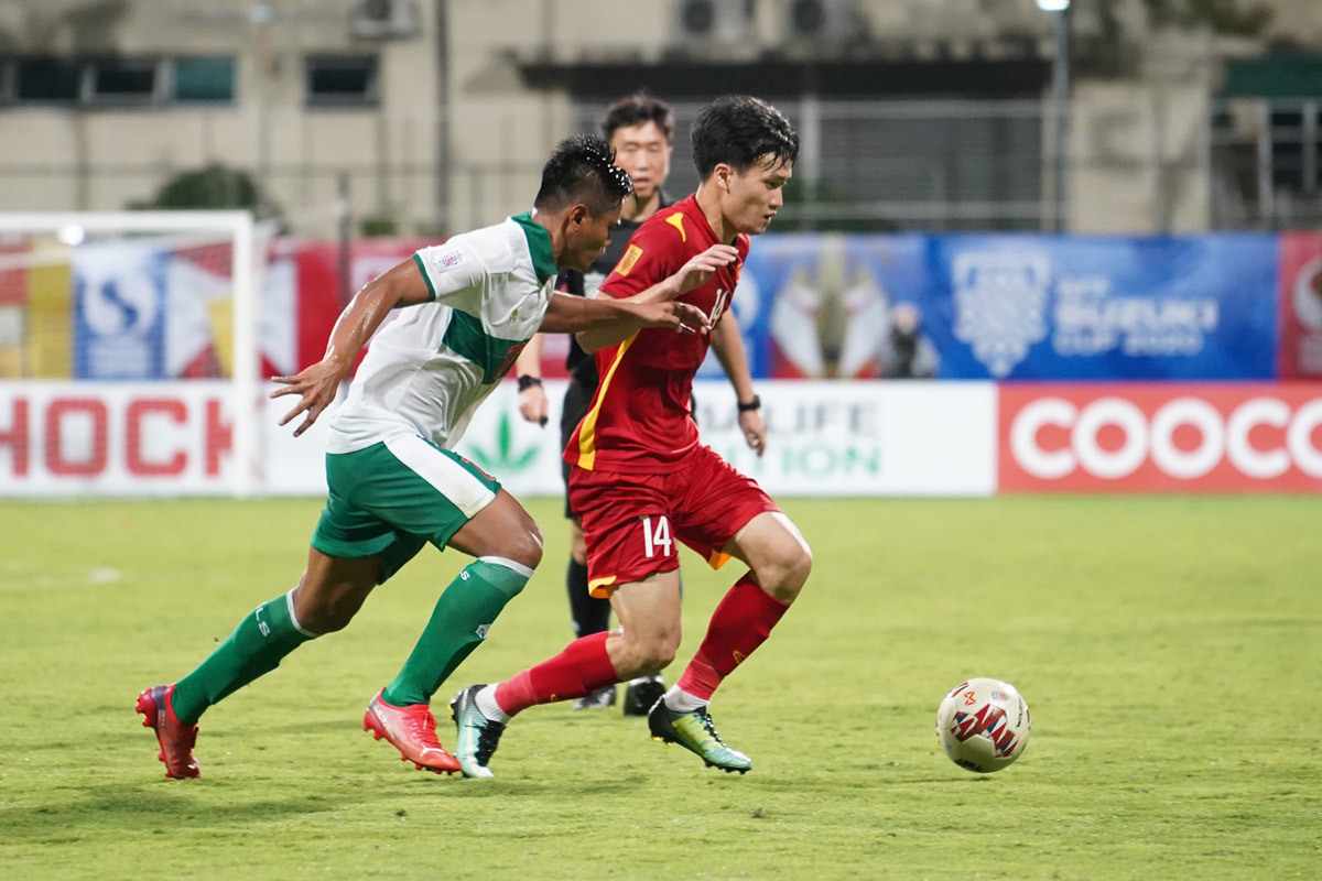 Việt Nam đá dưới sức trước Indonesia AFF Cup