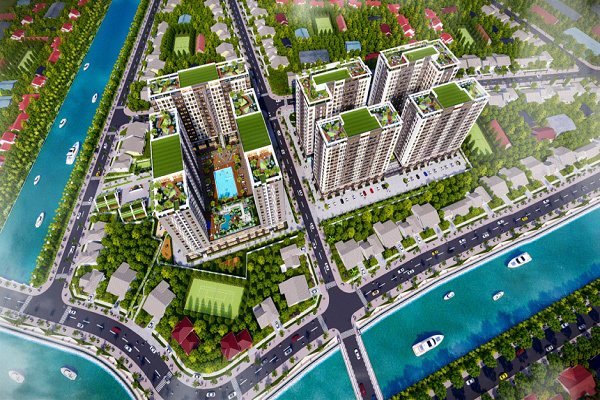 Golden City - mô hình nhà ở xã hội hiện đại, tiện ích cao cấp