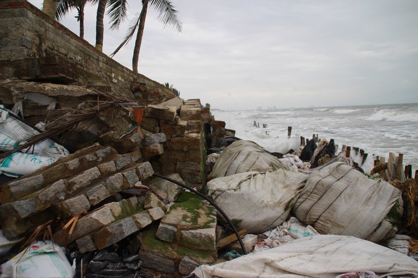 Hoi An beach, once one of the most beautiful in Asia, is nearly gone