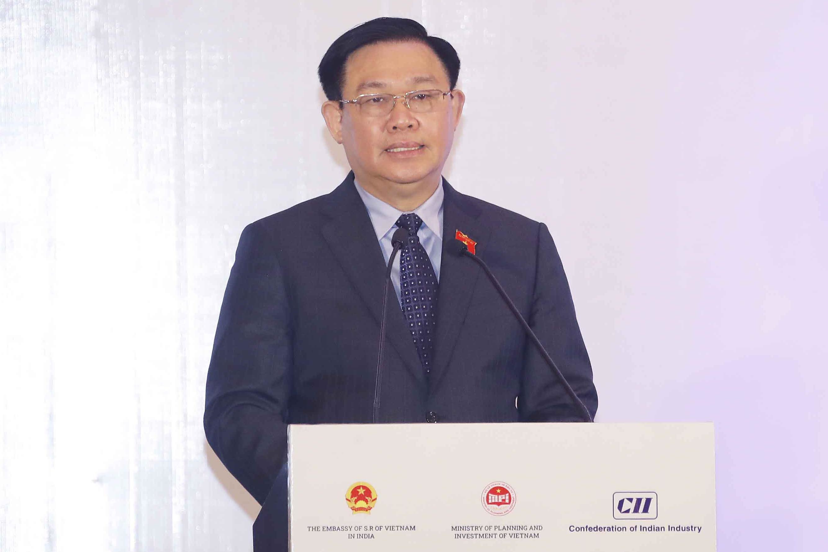 Chủ tịch Quốc hội: Hợp tác giữa Việt Nam-Ấn Độ còn rất nhiều dư địa phát triển