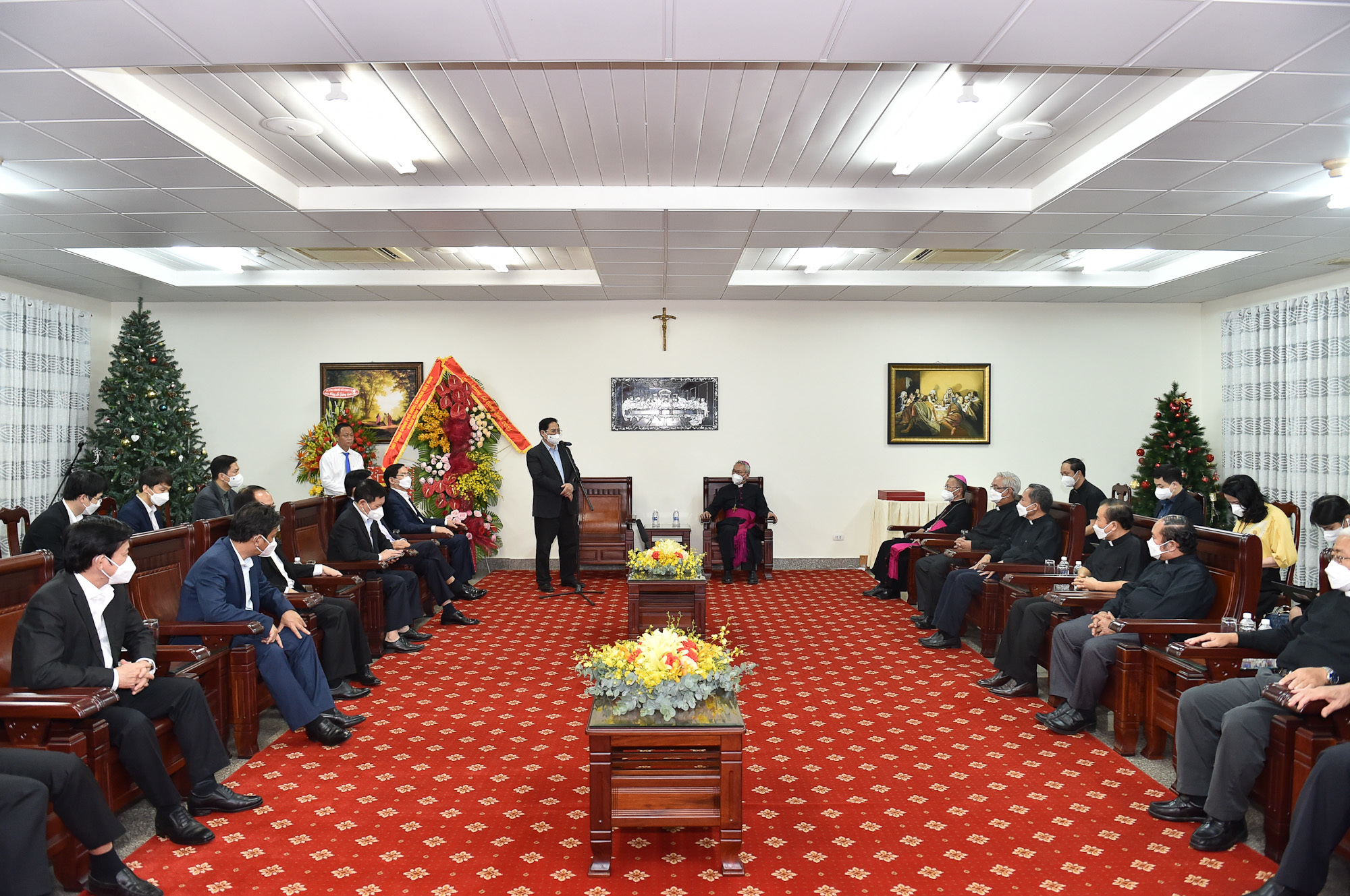 Thủ tướng chúc mừng lễ Giáng sinh, thăm và tặng quà đồng bào Công giáo tại Bà Rịa - Vũng Tàu
