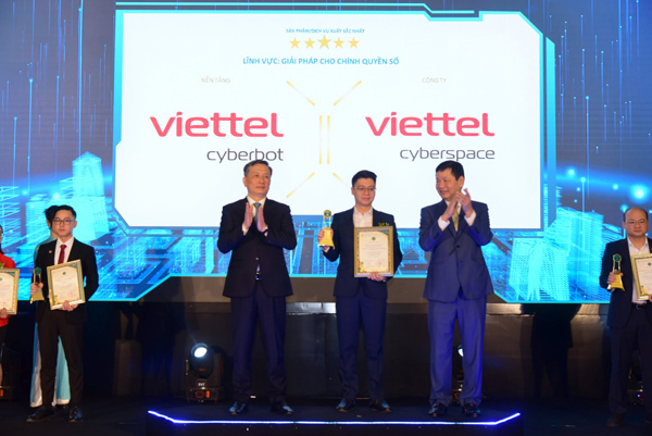 Viettel AI nhận 3 giải thưởng Thành phố thông minh Việt Nam  2021