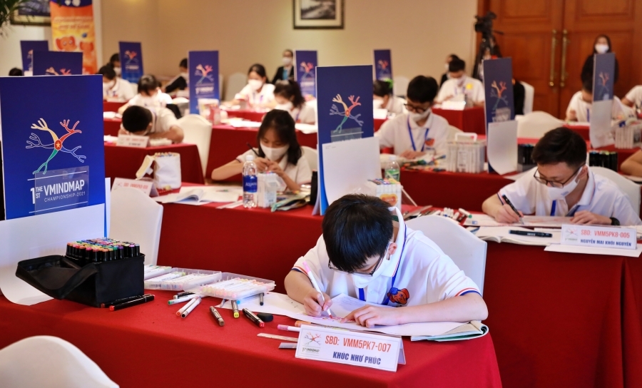 Việt Nam có thêm 12 kỷ lục gia sau cuộc thi Sơ đồ tư duy Việt Nam