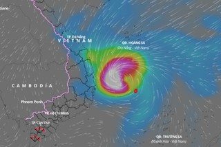 Typhoon Rai gusts up to over level 17, approaching mid-Central coast