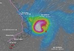 Typhoon Rai gusts up to over level 17, approaching mid-Central coast