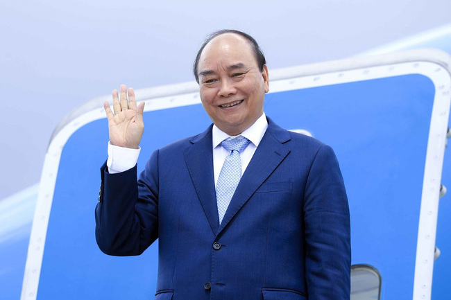 Chủ tịch nước Nguyễn Xuân Phúc lên đường thăm Campuchia