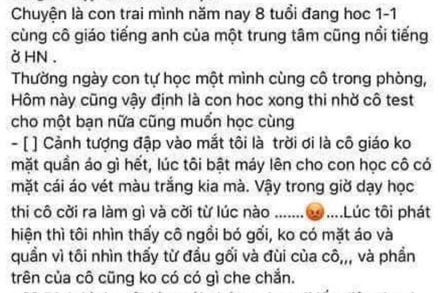 Cô giáo khỏa thân trong giờ dạy online xin nghỉ việc