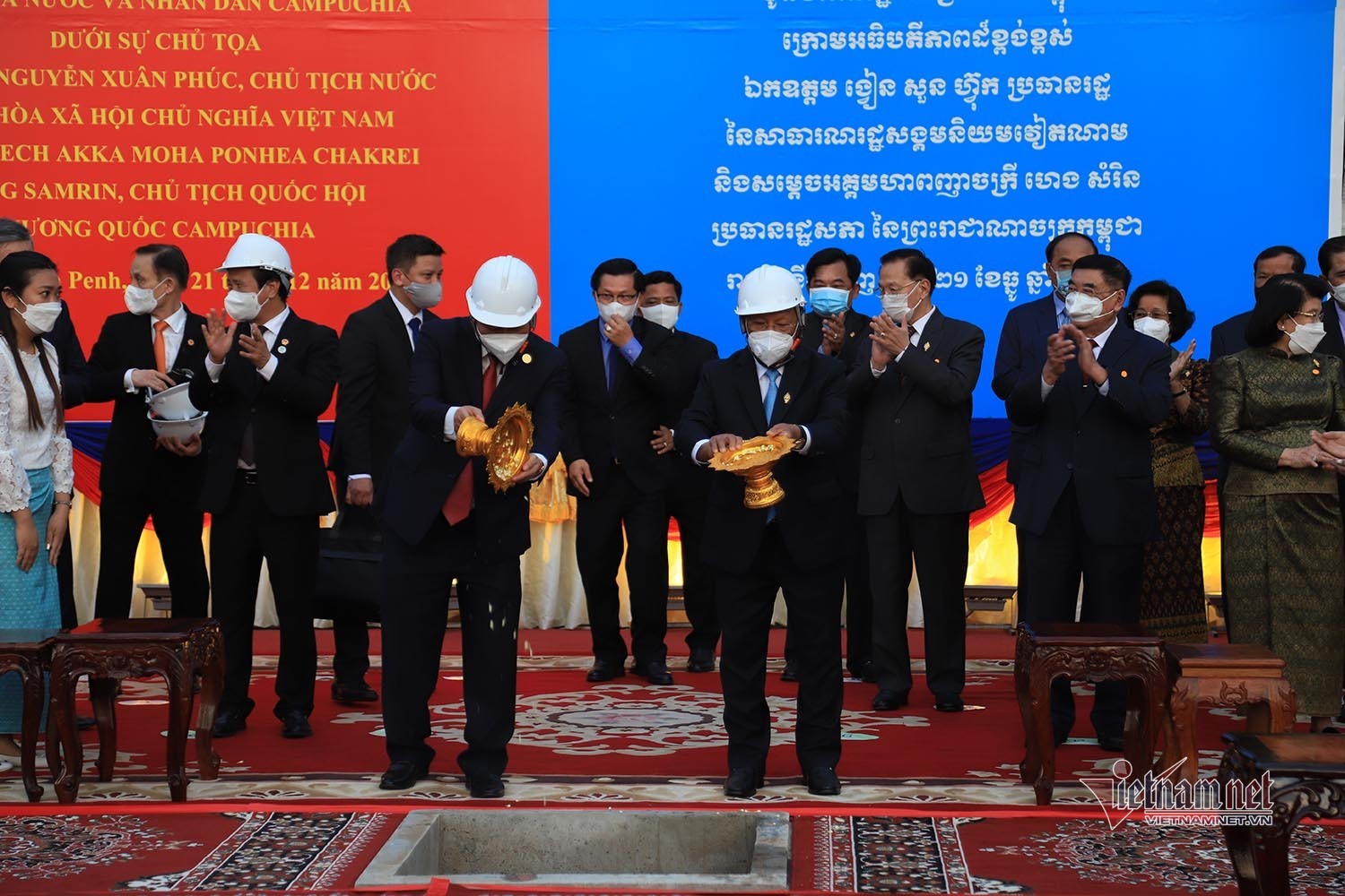 Khởi công tòa nhà hành chính Quốc hội Campuchia 25 triệu USD do Việt Nam tặng
