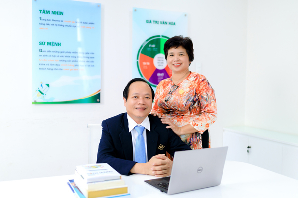 Hai nhà sáng lập Trung Sơn Pharma: Đồng lòng vượt sóng ra khơi