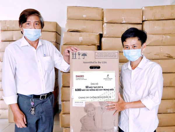 Diageo Việt Nam góp sức vào hành trình chống dịch Covid-19