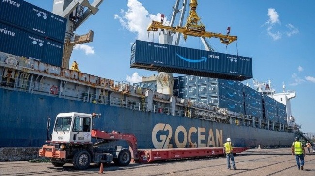 Hỗn loạn chuỗi cung ứng, Amazon tậu cả đội tàu, container để ship hàng