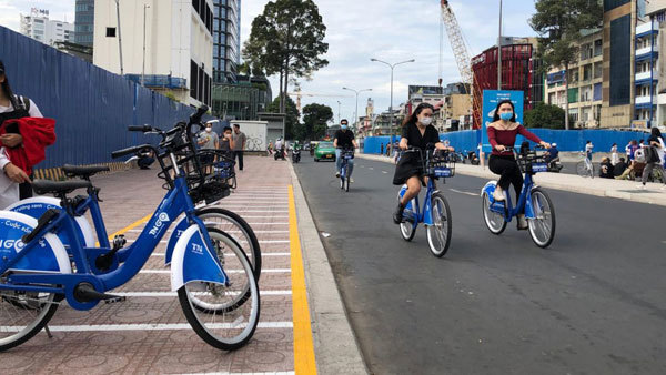 Bicycle-sharing scheme to be extended to Hanoi, Ba Ria-Vung Tau, Danang