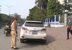 Điều tra ô tô Lexus đeo biển kiểm soát của chiếc xe khác